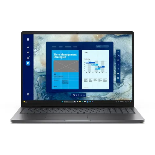 Ноутбук Dell Pro 16 PC16250, 16", IPS, Intel Core Ultra 7 255U 2ГГц, 12-ядерный, 16ГБ DDR5, 1ТБ SSD, Intel Graphics, Linux, серый [pro16-7613]