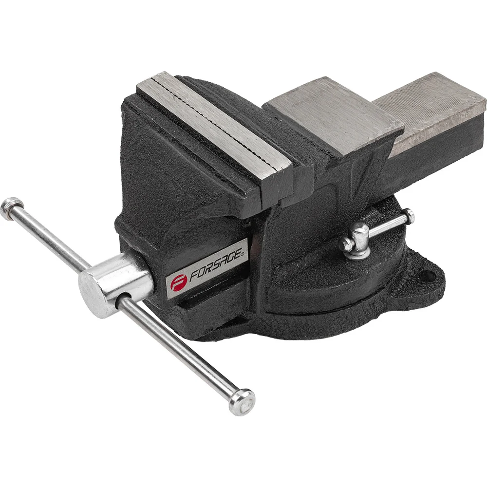 Слесарные поворотные тиски Forsage F-6540105(60508)