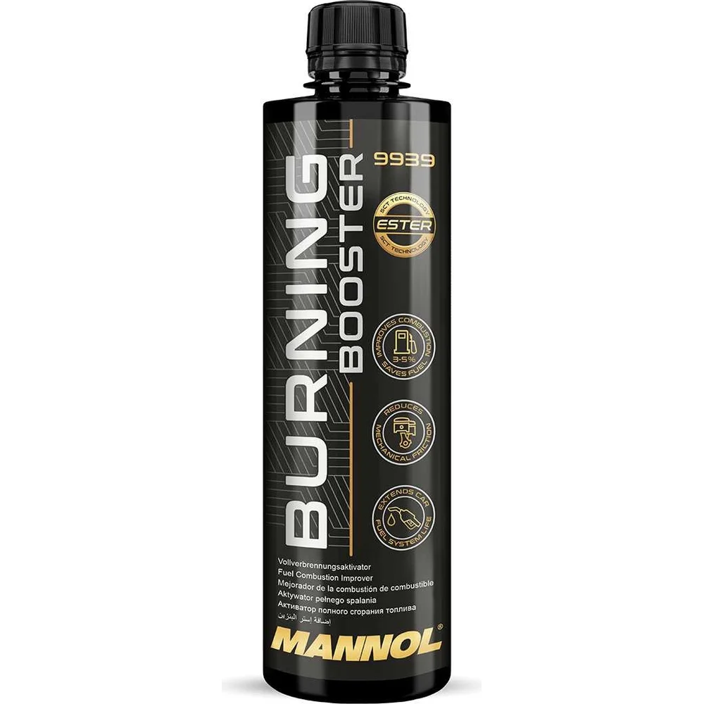 Присадка для полного сгорания топлива MANNOL BENZIN ESTER ADDITIVE BURNING BOOSTER 9939