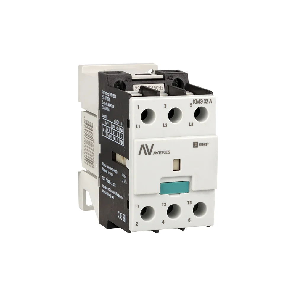 Контактор EKF КМЭ AVERES ctr-s-32-00-400-av