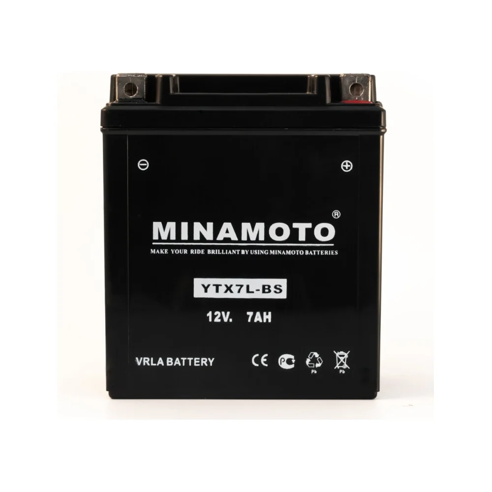Мотоаккумулятор MINAMOTO YTX7L-BS 7504
