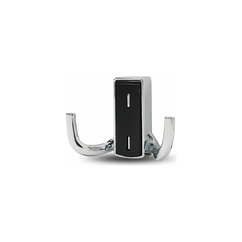 Мебельный двухрожковый крючок JET 397 RZ397Z.002CP.BL99