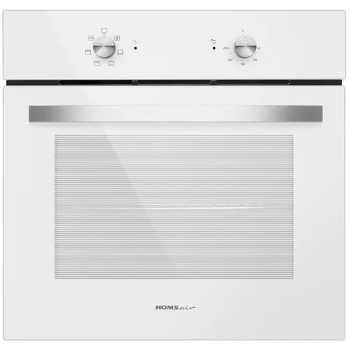 Духовой шкаф электрический HOMSAIR OES660WH01, 59л, дверца с 2 стеклами, белый
