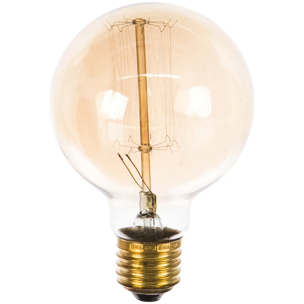 Лампа накаливания Uniel Vintage IL-V-G80-60/GOLDEN/E27 VW01 UL-00000478
