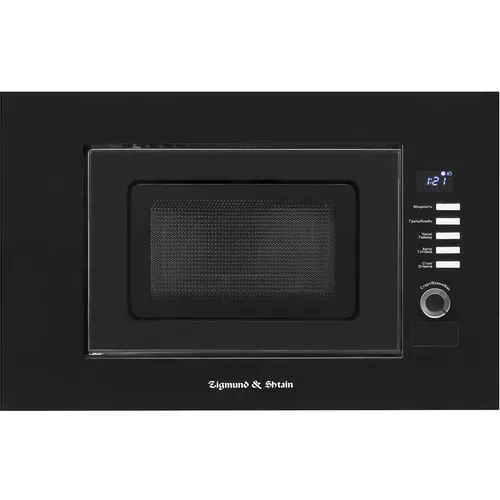 Встраиваемая микроволновая печь ZIGMUND & SHTAIN BMO 21 B, 20л, 1200Вт, черный