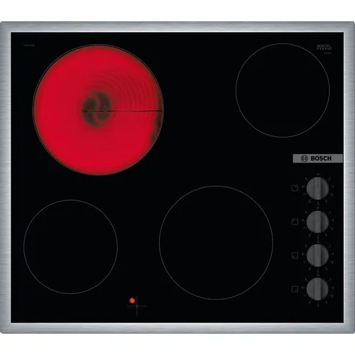 Электрическая варочная поверхность Bosch PKE645CA2E, конфорок: 4 шт., стеклокерамика, независимая, черный