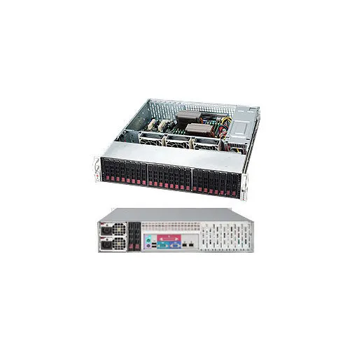Корпус для сервера монтируемый в стойку Supermicro CSE-216BE2C-R920LPB, 2U, 2 x 920 Вт, черный