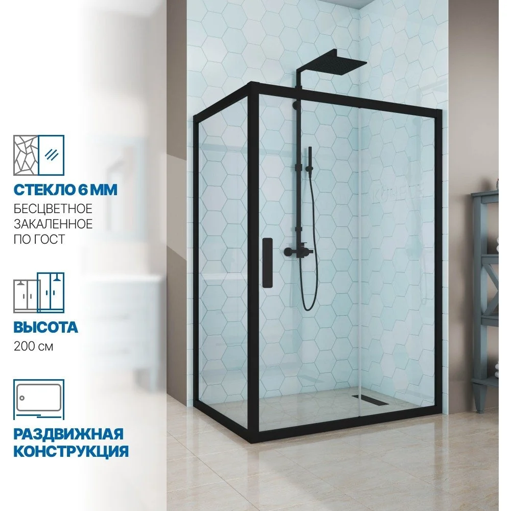 Душевой уголок GuteWetter gwmpkb019r 4698031937783