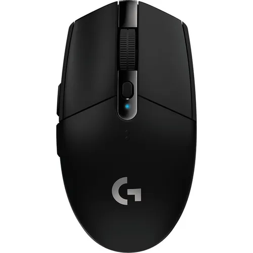 Мышь беспроводная Logitech G304 Lightspeed, игровая, радио, оптическая, USB, 12000dpi, черный [910-005284]