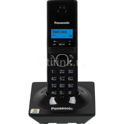 Радиотелефон Panasonic KX-TG1711RUB, черный