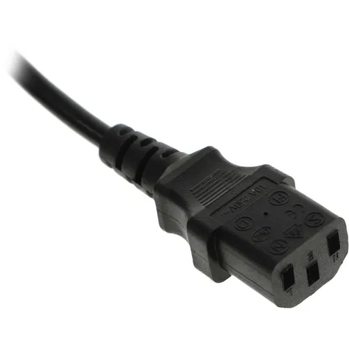 Кабель AdAC IEC C13, IEC 320 - 1.8м, черный