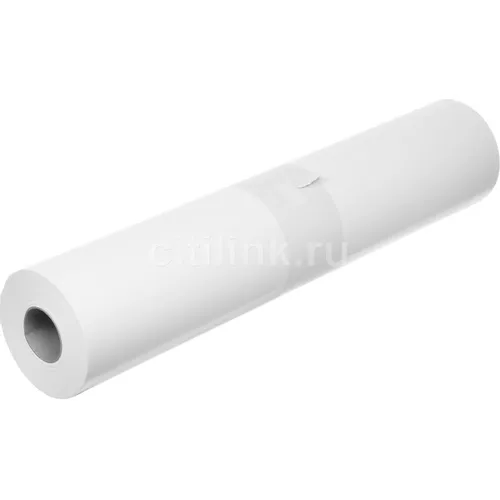 Бумага BRAUBERG Standard inkjet 115352, для плоттера, 594мм х 100м, втулка 50.8мм (2"), 80г/м2, белый