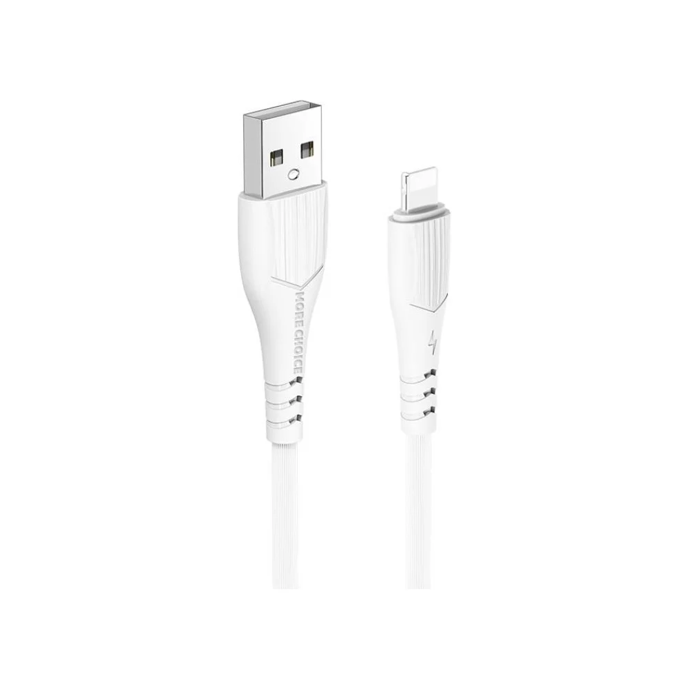 Дата кабель для Lightning 8-pin More Choice K22i White