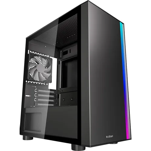 Корпус mATX PCCOOLER LM300 Argb, Mini-Tower, без БП, черный [c3-a300bkn1-gl]