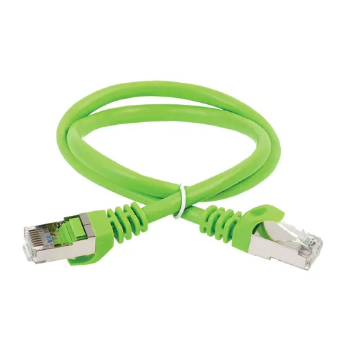 Патч-корд ITK вилка RJ-45, вилка RJ-45, кат.5E, LSZH, 5м, зеленый [pc02-c5efl-5m]