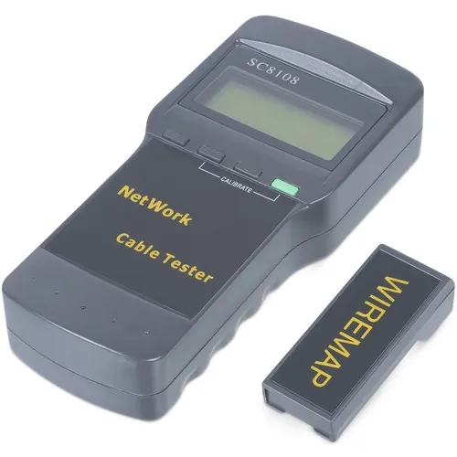 Кабельный тестер CABEUS CT-LCD-RJ45 черный