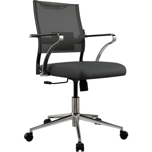 Кресло МЕТТА Sit Air 24/7 M4-281K - Italy (M09.B23.G18.W01), сетка/ткань, до 150кг, топ-ган, фиксированные подлокотники, черный/черный