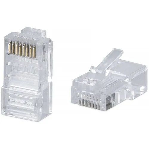 Коннектор CABEUS 8P8C кат.5E RJ45 прозрачный 100 шт./кор.