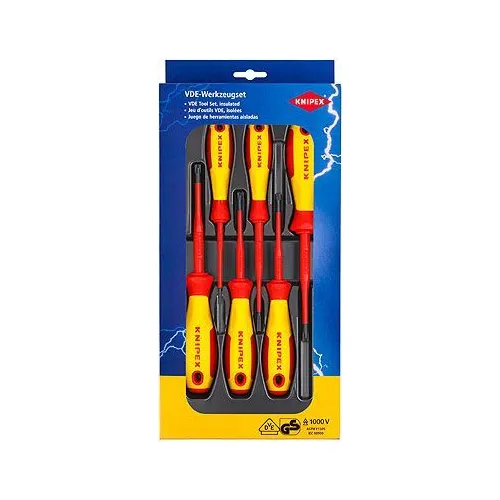 Набор отверток KNIPEX KN-002012V05, 6 предметов