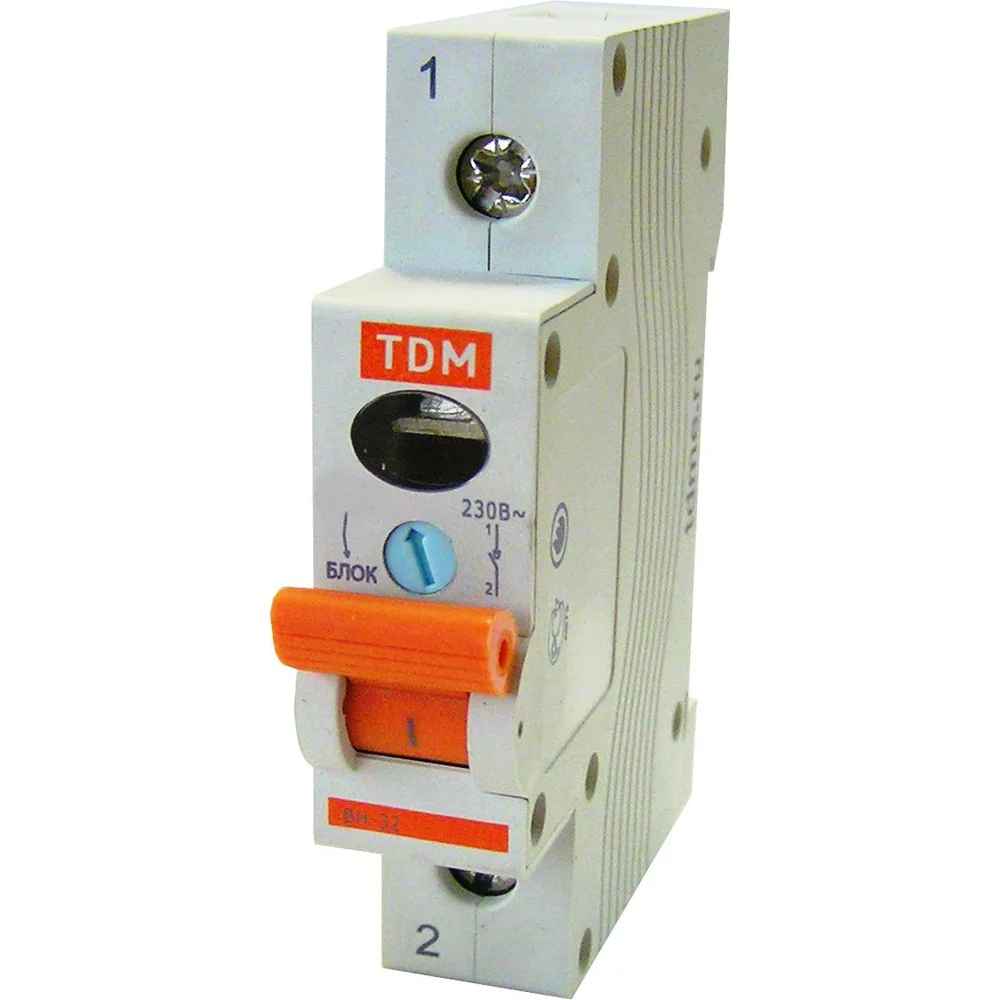 Выключатель нагрузки TDM ВН-32 1п 20 A SQ0211-0002