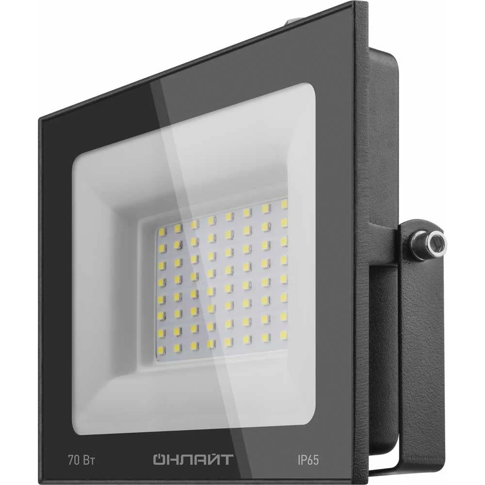 Светильник ОНЛАЙТ OFL-70-6K-BL-IP65-LED 61950
