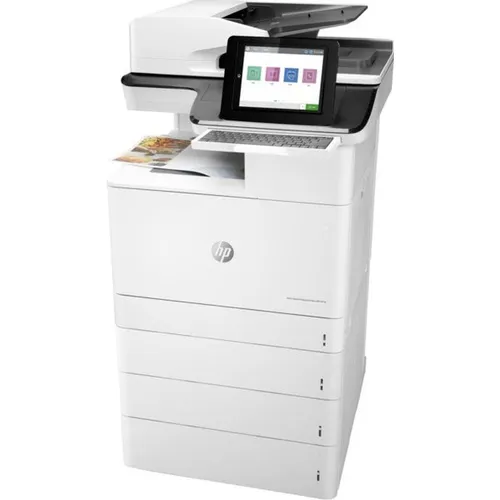 МФУ лазерное HP Color LaserJet Enterprise Flow M776z цветная печать, A3, белый [3wt91a]