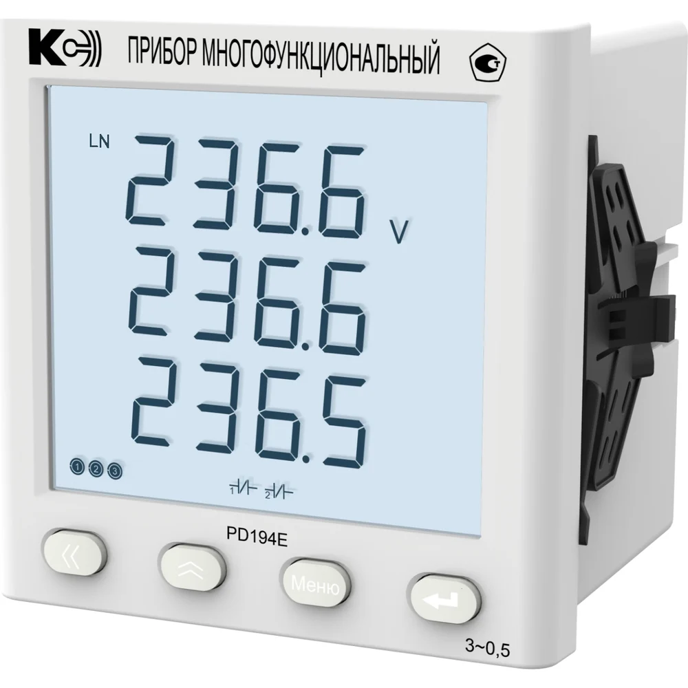 Многофункциональный прибор КС PD194E-9E3T-11021-5А-500В-3.4-0.5 54254001