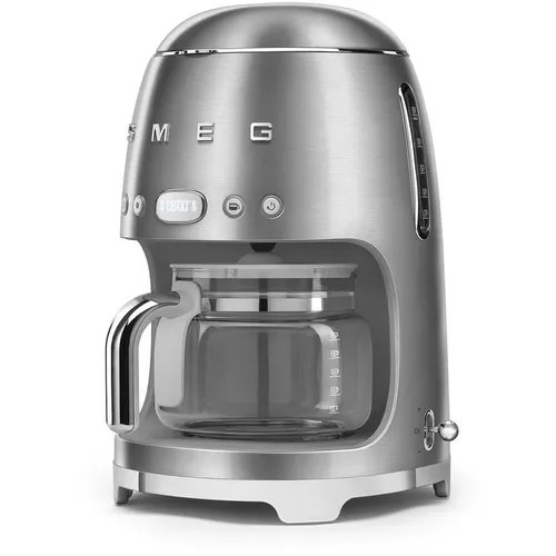Кофеварка SMEG DCF02SSEU, капельная, нержавеющая сталь