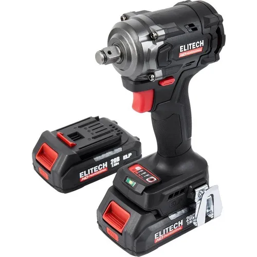 Ударный гайковерт Elitech CW 2004SL (E2201.056.01), 2Ач, с двумя аккумуляторами [205737]