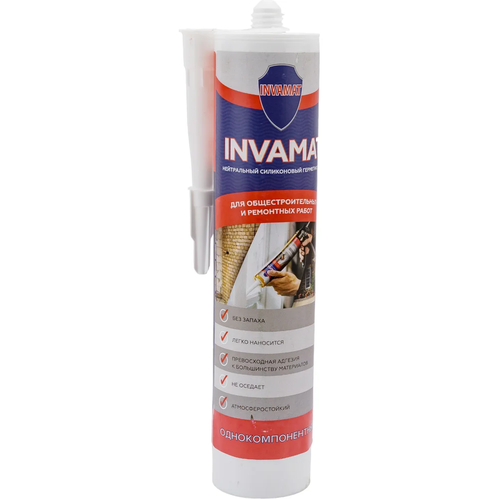 Нейтральный силиконовый герметик INVAMAT 301N 1180