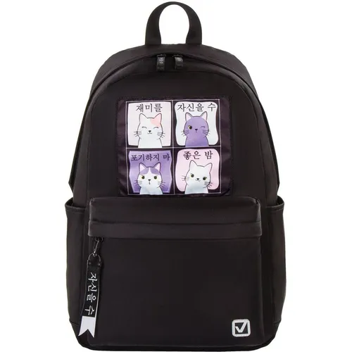 Рюкзак с ортопедической спинкой BRAUBERG Fashion City 229965 Friendly cats