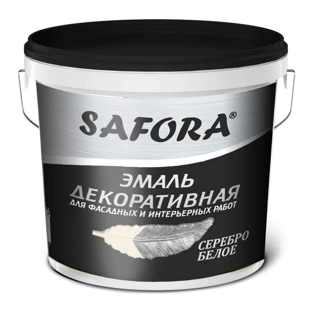 Декоративная акриловая перламутровая краска SAFORA ЭМ100/2