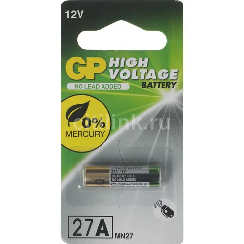 MN27 Батарейка GP Super Alkaline 27AF, 1 шт.