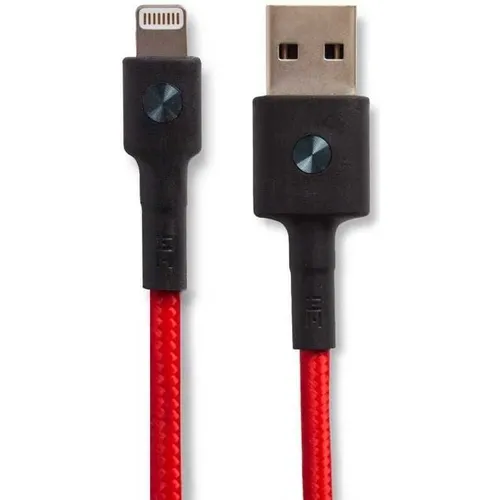 Кабель ZMI AL803, Lightning (m) - USB (m), 1м, MFI, красный
