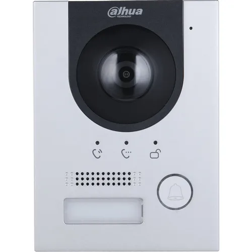 Видеопанель Dahua DHI-VTO2201F-P-S2, цветная, накладная, серебристый