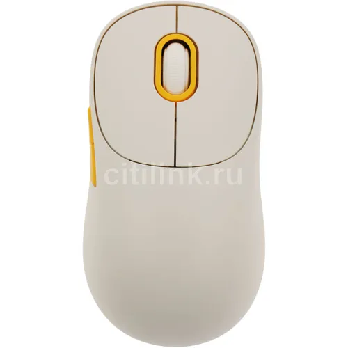 Мышь беспроводная Xiaomi Wireless Mouse 3, Bluetooth/Радио, оптическая, USB, 1200dpi, белый [bhr8912gl]