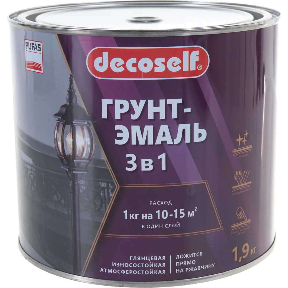 Грунт-эмаль Pufas Decoself тов-200095