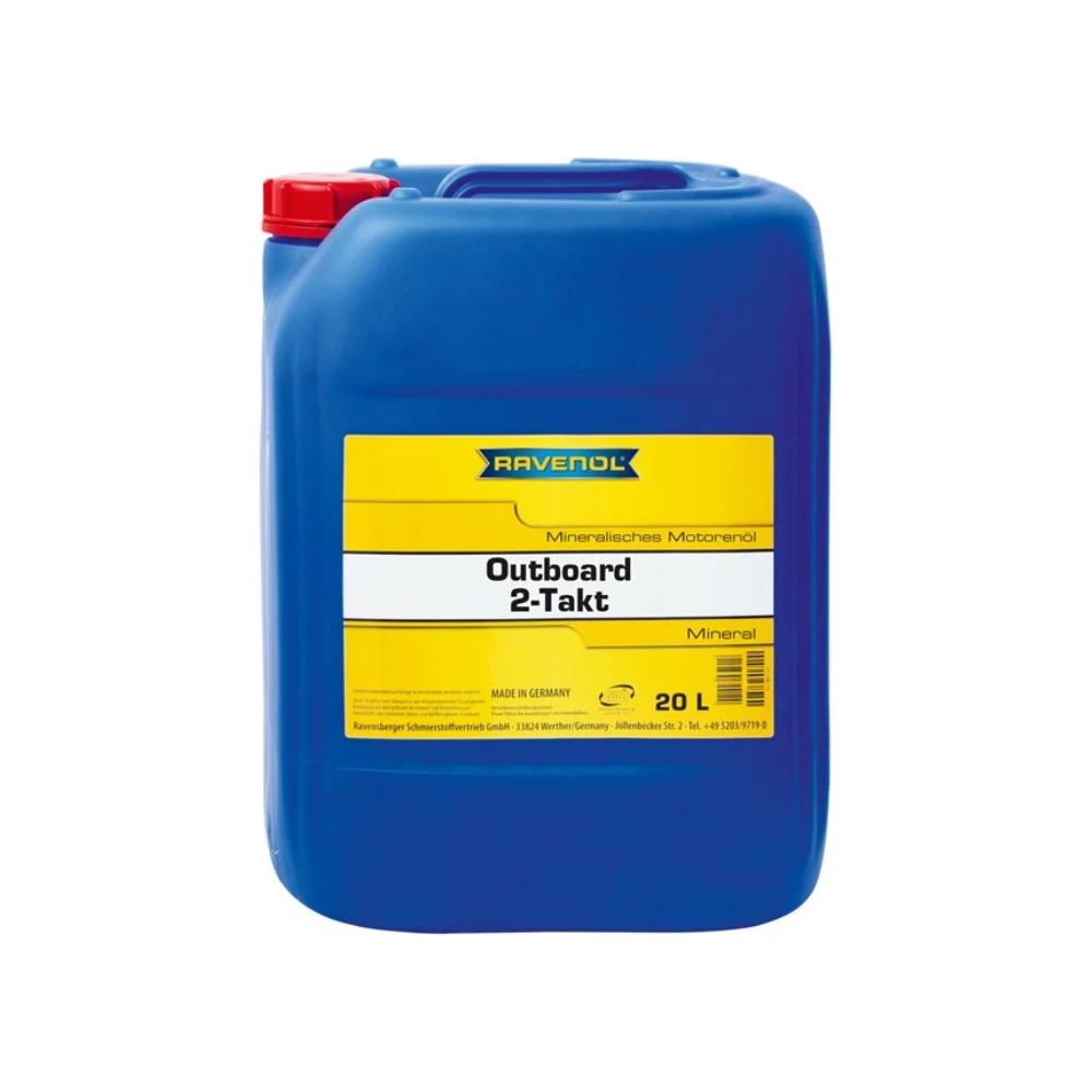 Моторное масло для 2-тактных лодочных моторов RAVENOL Outboard 2T Mineral 1153200-020-01-999