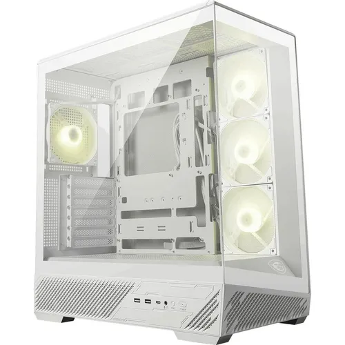 Корпус ATX MSI MAG Pano 130R PZ, Midi-Tower, без БП, белый [306-7g32w21-hh9]