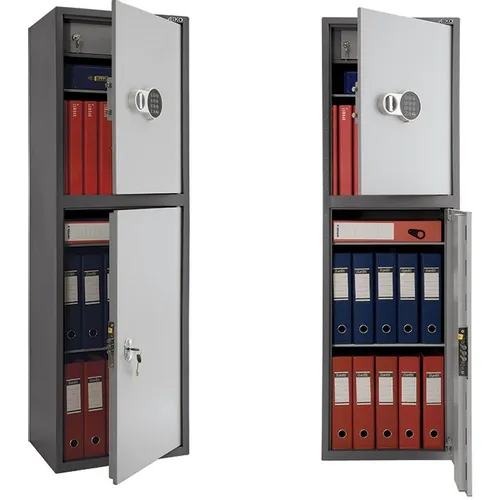 Шкаф офисный AIKO SL 150T-EL/2 1490x460x340 мм электронный/ключевой [s10799152902]