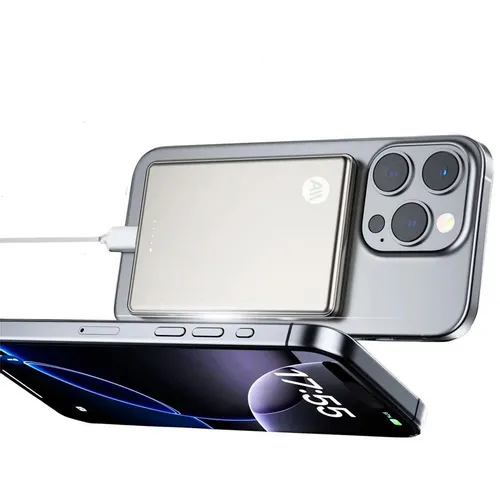 Внешний аккумулятор (Power Bank) AVALONICA AVA-PWB-003, 5000мAч, серебристый