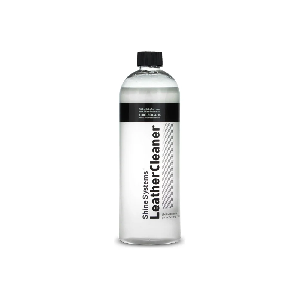 Деликатный очиститель кожи Shine systems LeatherCleaner SS833