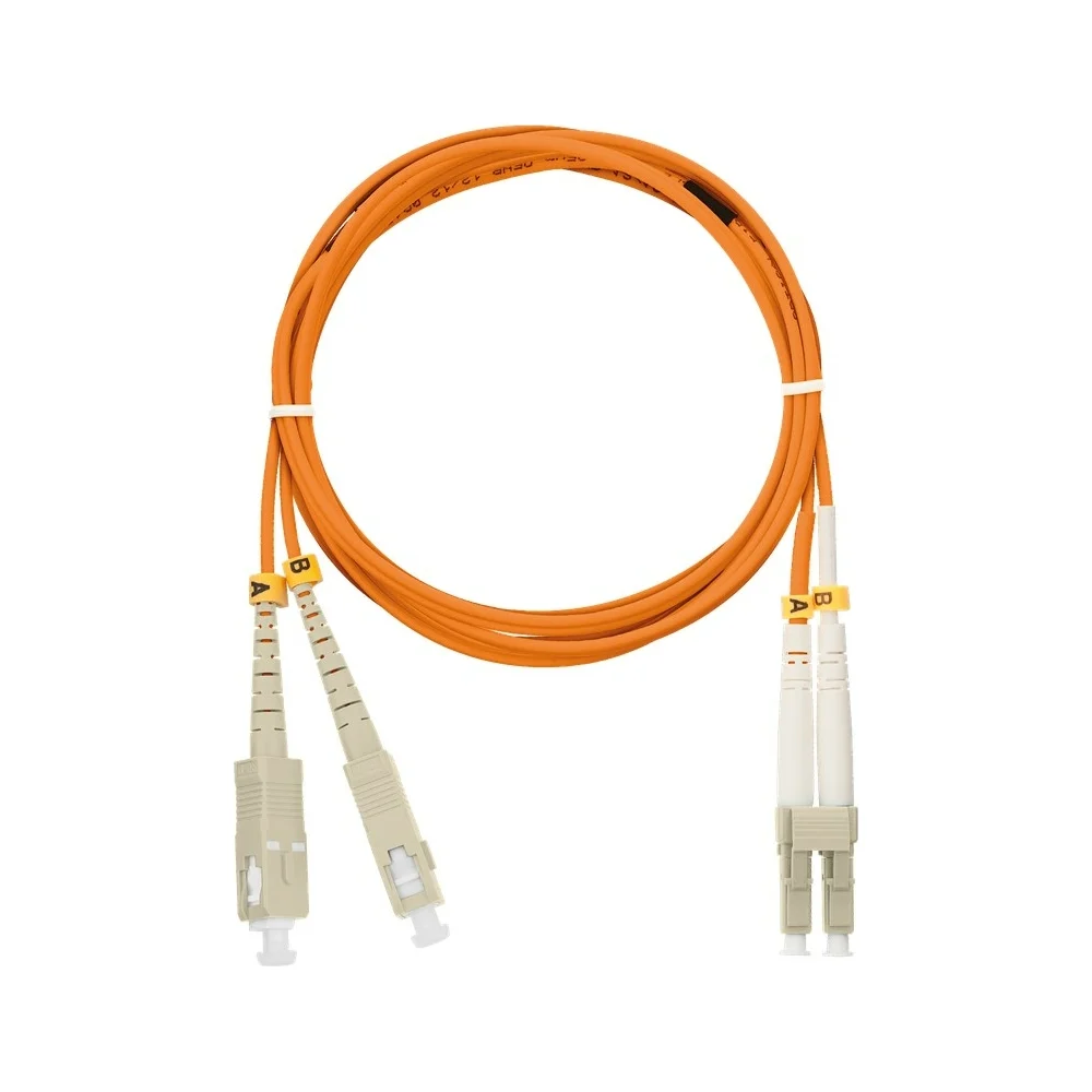 Переходной волоконно-оптический шнур NIKOMAX NMF-PC2M2C2-SCU-LCU-003