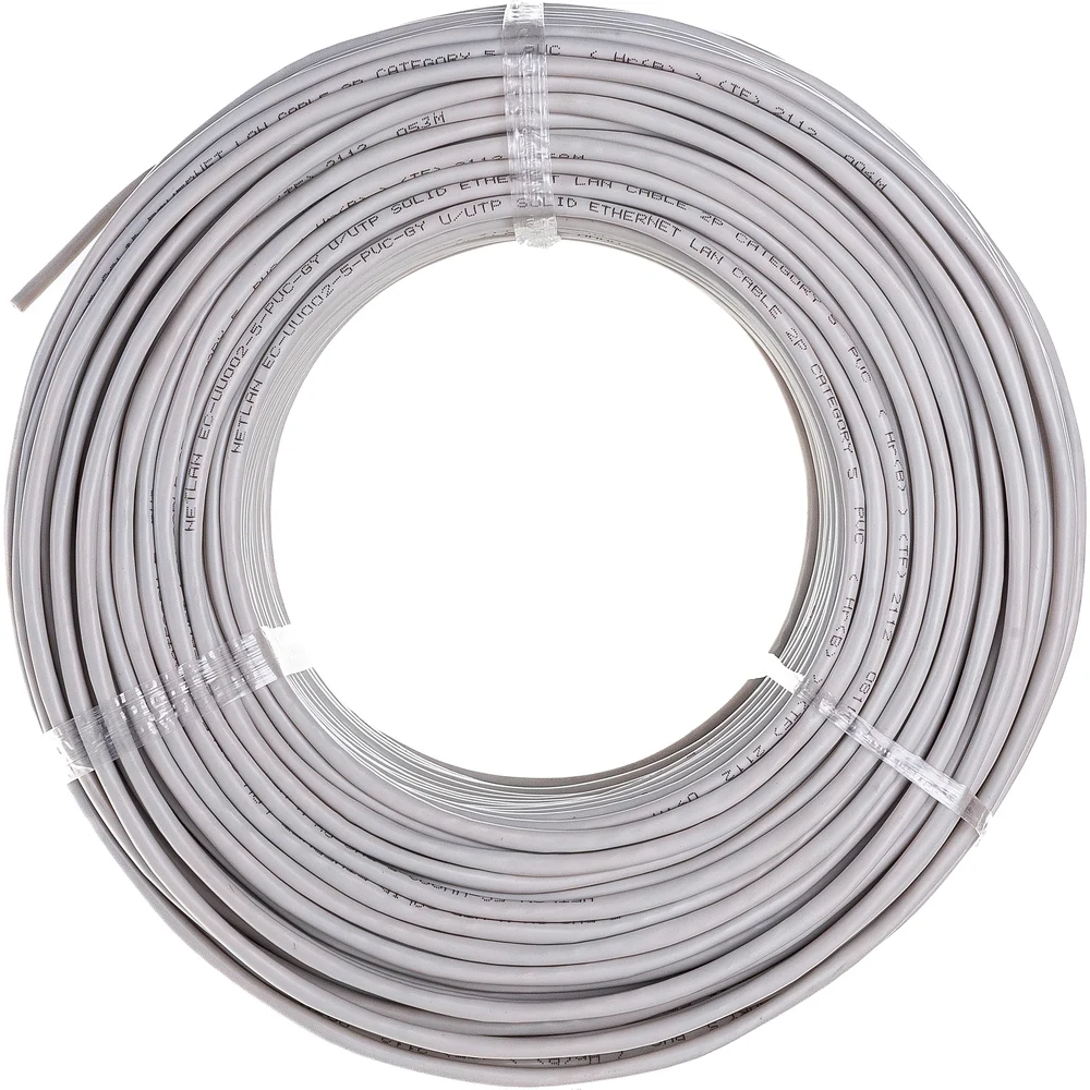 Кабель NETLAN EC-UU002-5-PVC-GY-1