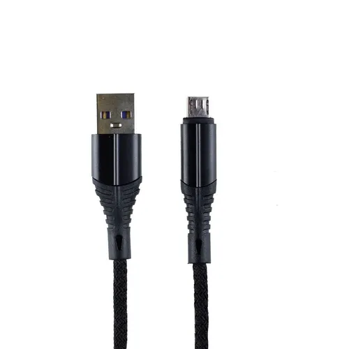 Кабель ZIBELINO micro USB (m) - USB (m), 1м, 2.1A, черный [zdnc-mic-blk]