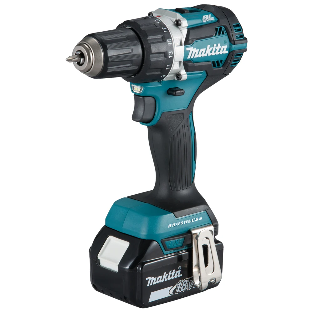 Аккумуляторная бесщеточная дрель Makita DDF484RT