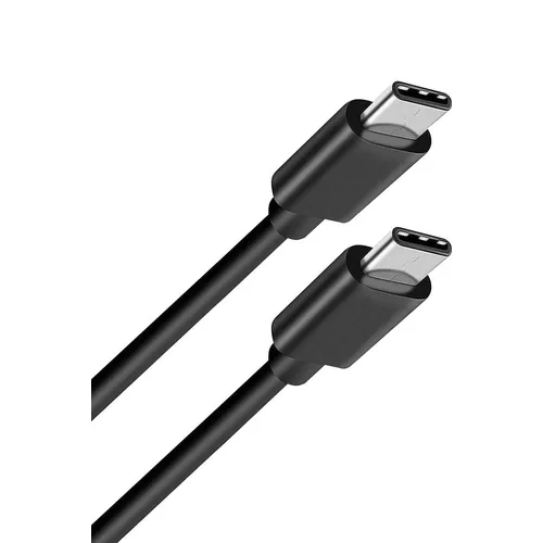 Кабель BORASCO USB Type-C (m) - USB Type-C (m), 1м, черный [50763]