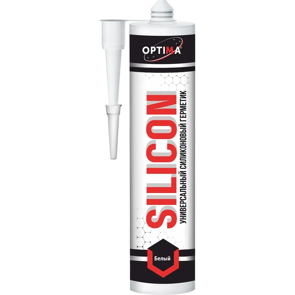 Универсальный силиконовый герметик Optima SILICON 11605322