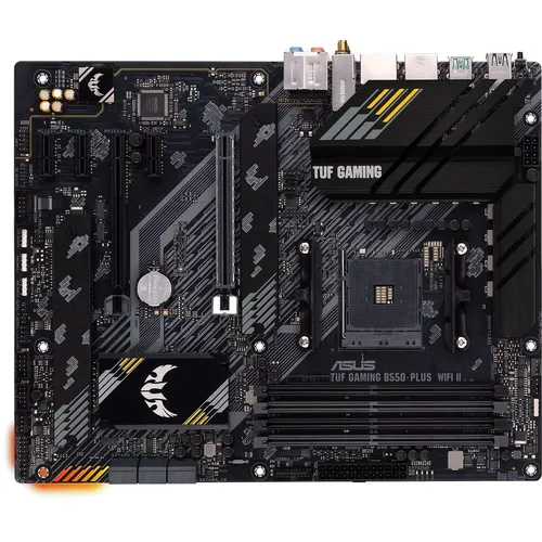 Материнская плата ASUS TUF GAMING B550-PLUS WIFI II, Socket AM4, AMD B550, ATX, Ret