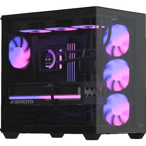 Корпус E-ATX Formula Crystal Z2 Plus AR V2, Midi-Tower, без БП, черный [crystal z2 plus black ar v2]